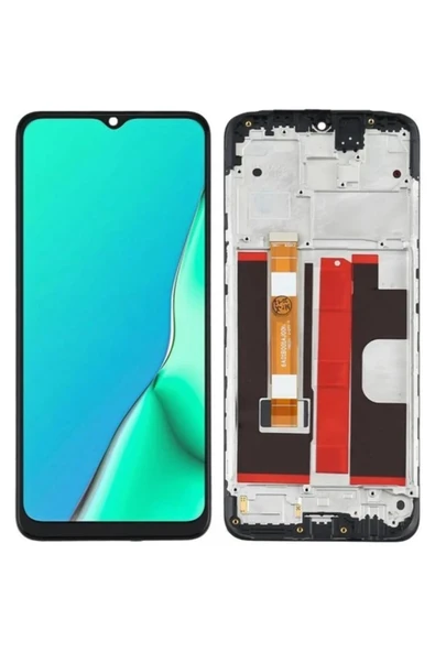 Oppo A5 2020 Ekran Dokunmatik Çıtalı (Siyah) ürün görseli 1