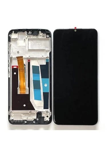 Realme C11 Lcd Ekran Dokunmatik Çıtalı (Siyah) ürün görseli 1
