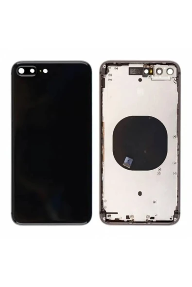 iPhone 8 Plus Boş Kasa+Kapak (Siyah) - Resim 2