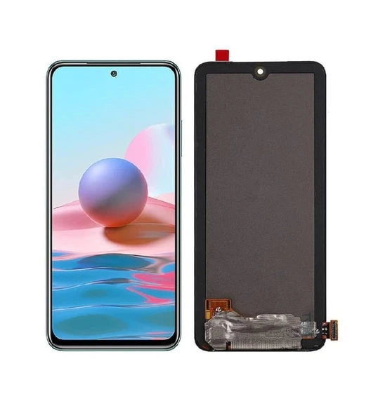Redmi Note 10 Dokunmatik Ekran OLED (Siyah) - Resim 2