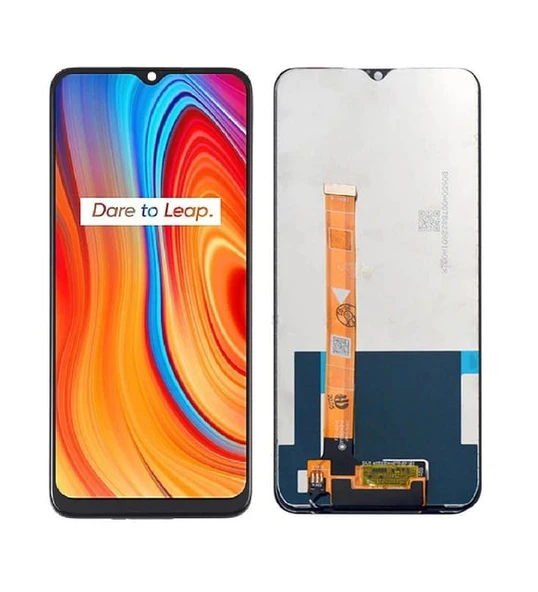 Realme C3 Lcd Ekran Dokunmatik (Siyah) - Resim 5