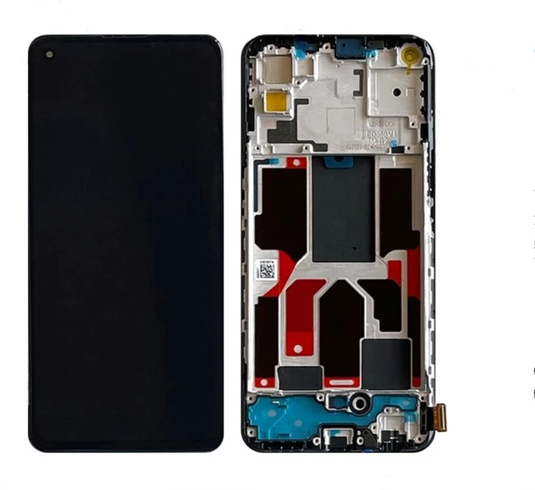 Reno 5 Lite Dokunmatik Ekran OLED Çıtalı (Siyah) ürün görseli 1