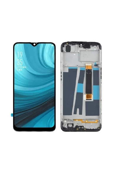 Oppo A5s Ekran Dokunmatik Çıtalı SRV (Siyah) ürün görseli 1