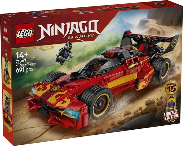 LEGO Ninjago 71867 X-1 Ninja Charger ürün görseli 1