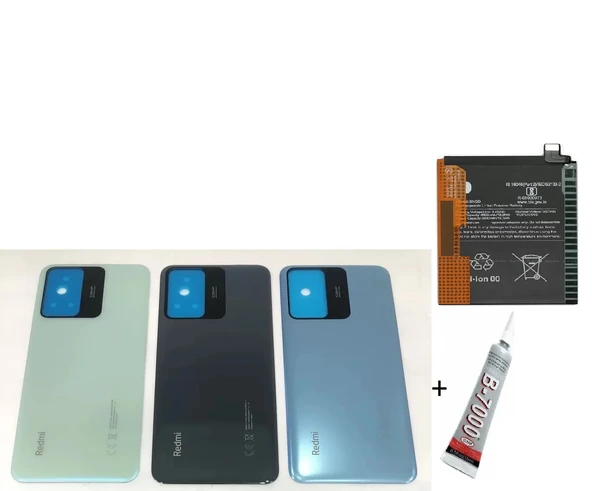 REDMİ NOTE 12S ARKA BATARYA KAPAĞI ,BATARYA VE B70 ürün görseli 1