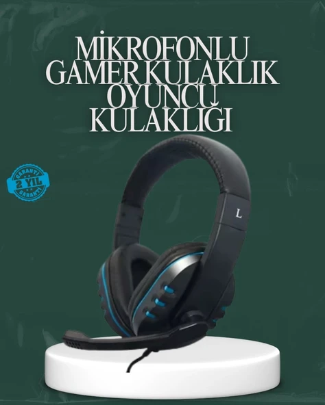 Kablolu  Headset – Net Ses Ayrımı Ve Ayarlanabilir Konfor ürün görseli 1