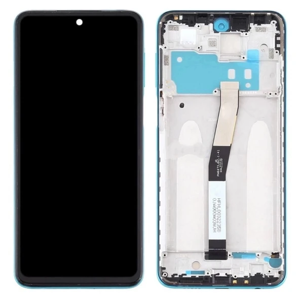 Redmi Note 9 Pro Lcd Dokunmatik Ekran Çıtalı (Siya ürün görseli 1