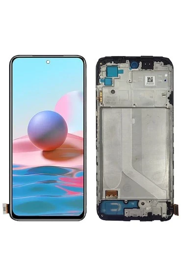 Redmi Note 10 4G Lcd Ekran Dokunmatik (Çıtalı) - Resim 4