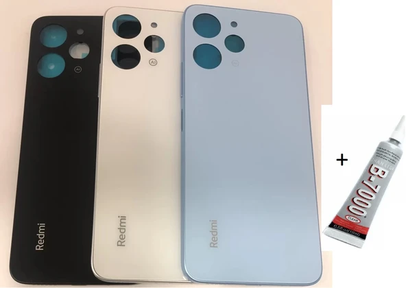 REDMİ 12 Arka Batarya Pil Kapağı BUZ MAVİSİ (B7000 ürün görseli 1