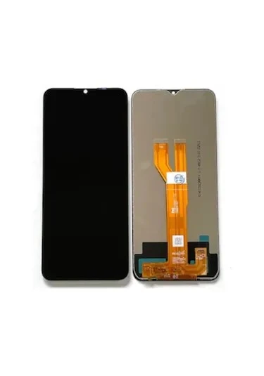 Realme C21 Lcd Ekran Dokunmatik (Siyah) - Resim 4