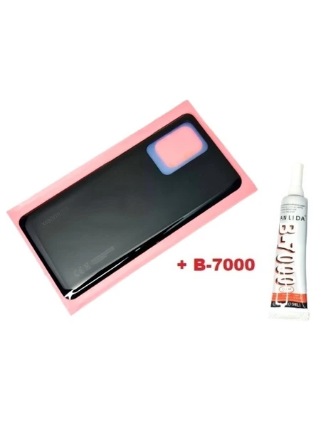 Mi 11T - Mi 11T Pro Arka Pil Kapağı Siyah (B7000 1 ürün görseli 1