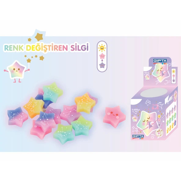 Gıpta Silgi Star Change Color 40 Lı K234400 ürün görseli 1