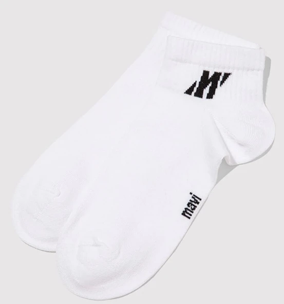 Mavi M0911962 Mavi N Pro Logo Nakışlı Unisex Çorap ürün görseli 1