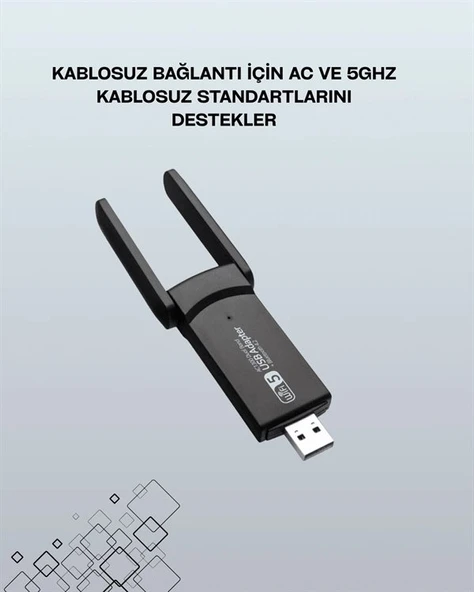 Ac1200 Usb Wifi Adaptör ürün görseli 1