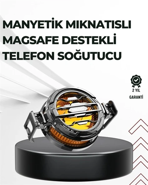 Telefon Soğutucu | Led Işık Efektli | Power Aparatlı | Sessiz Ve Taşınabilir Model ürün görseli 1