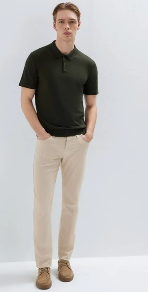 Mavi M00351A2795 Marcus Mavi Black Bej Gabardin Pantolon Jean Pantolon Erkek Kot Pantolon ürün görseli 1