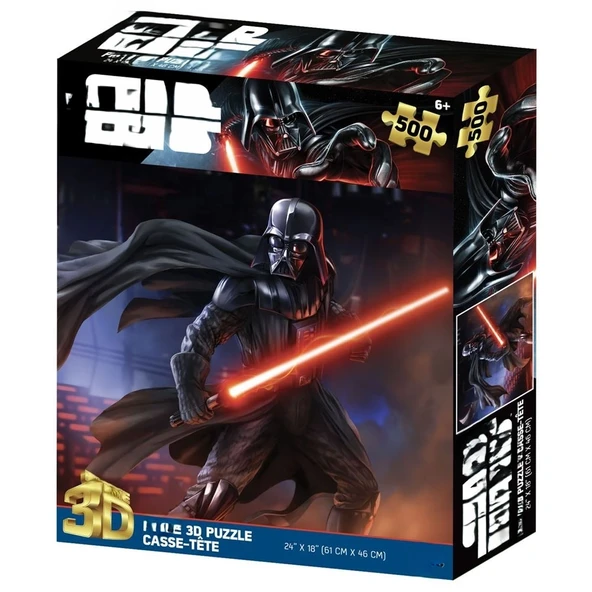 3D Clic Puzzle 500 Parça ürün görseli 1
