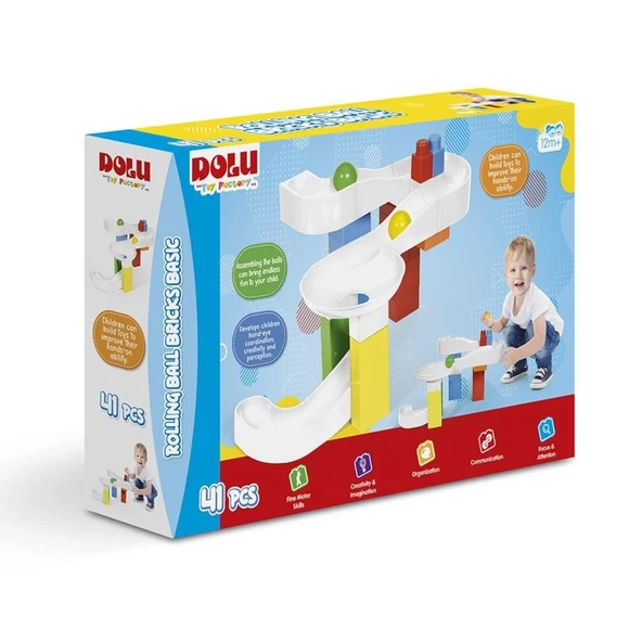 5162 Eğitici Top Yuvarlama Blokları -Dolu Oyuncak ürün görseli 1