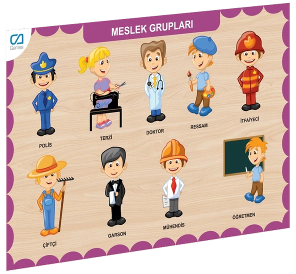 CAAHS-3203 AHŞAP MESLEK GRUPLARI BUL-TAK ürün görseli 1