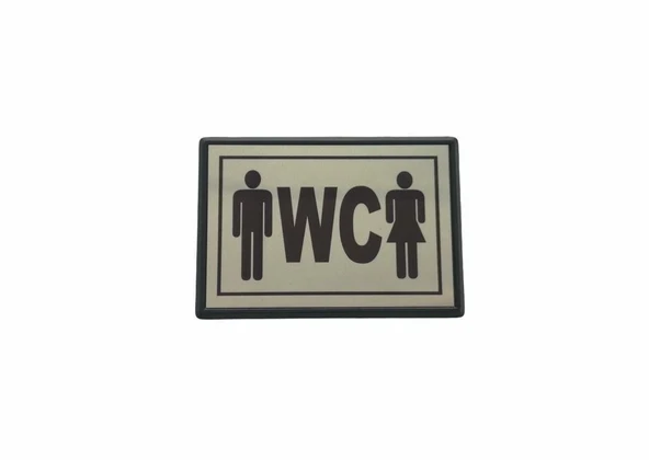 Cemax Yönlendirme Büyük WC Bay Bayan 13X8,5 cm ürün görseli 1