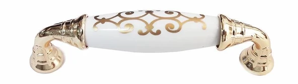 Klasik Silindir Kulp Altın 96 mm - Resim 4
