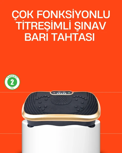 Vücut Şekillendirmeye Yardımcı Titreşimli Spor Platformu ürün görseli 1