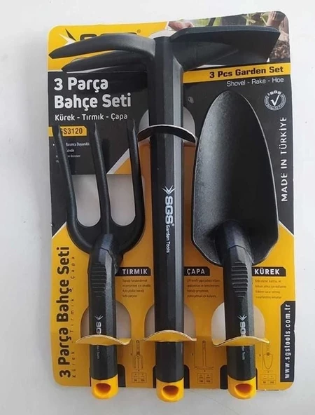 SGS 3120 Plastik Bahçe Seti 3 Parça - Resim 2