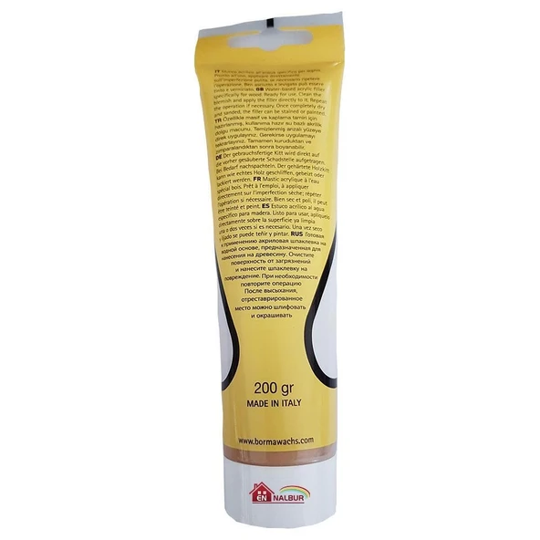 Borma Wachs Beyaz Tamir Macunu 200 Gr - Resim 2