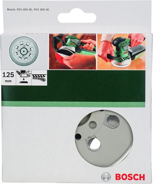 Bosch PEX 400 AE PEC 300 AE 125 mm Orta Sert Taban ürün görseli 1