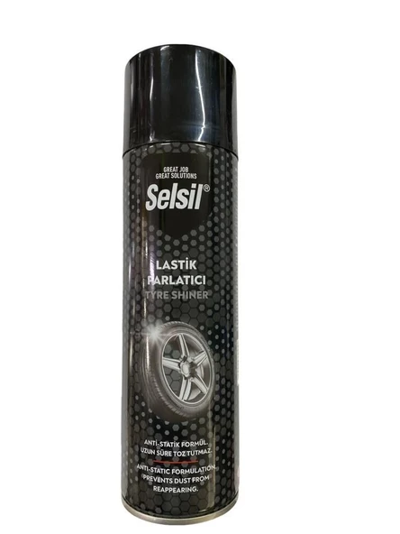 Selsil Lastik Parlatıcı Sprey 500 ml ürün görseli 1