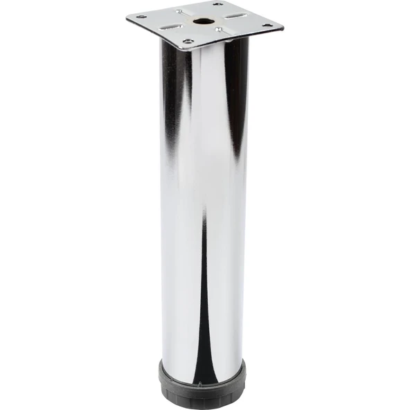 Metal Krom Ayak 42 mm Çap 10 cm Yükseklik ürün görseli 1