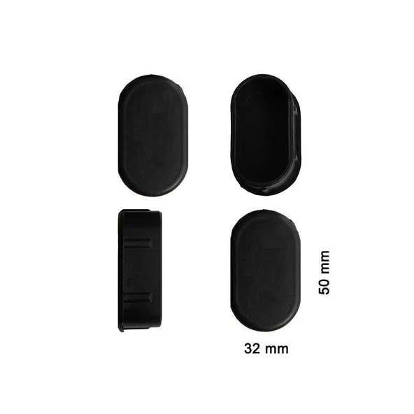 Oval Profil İç Tapa 32x50 mm 4 Adet ürün görseli 1