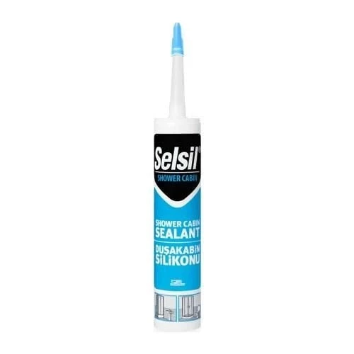 Selsil 05 Mutfak Duşakabin Silikonu Beyaz 280 ml - Resim 3