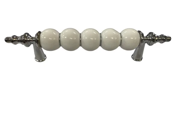 Misket Vezir 96 mm Krom Kulp ürün görseli 1