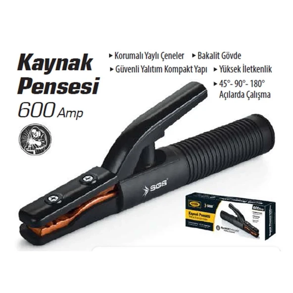 SGS 318 600 Amper Kaynak Pensesi ürün görseli 1