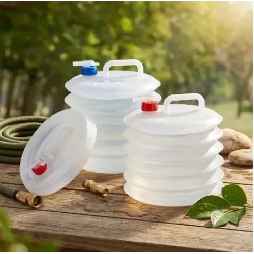 Musluklu Akordiyon Katlanır Su Bidonu 10 Litre ürün görseli 1