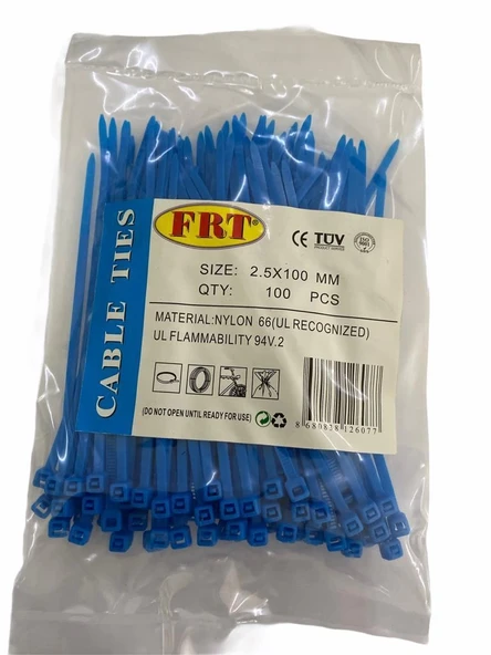 FRT Mavi 2,5x100 Kablo Bağı ürün görseli 1