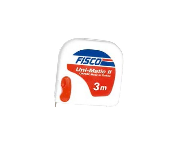 Fisco Uni Matic Şerit Metre 3 Metre ürün görseli 1