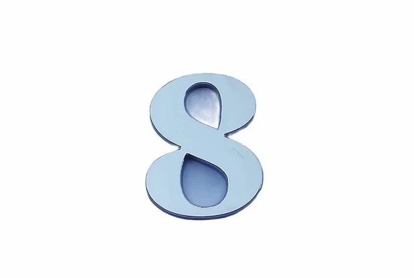 Cemax Villa Boy 8 Rakamı 8,5 cm Yapışkanlı ürün görseli 1