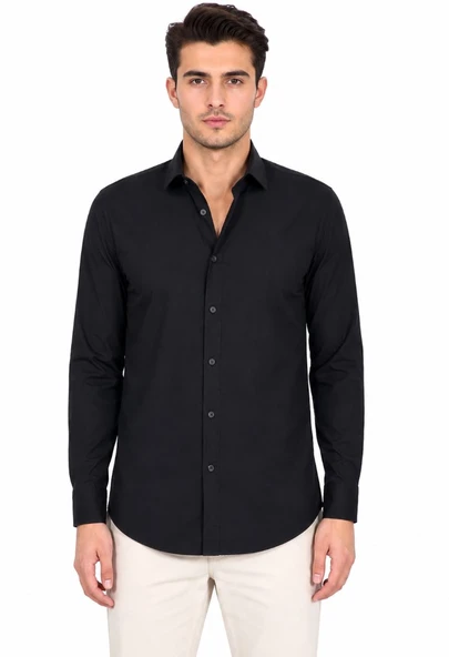 Mavi M0212069 Mavi Black Gömlek Erkek Gömlek ürün görseli 1