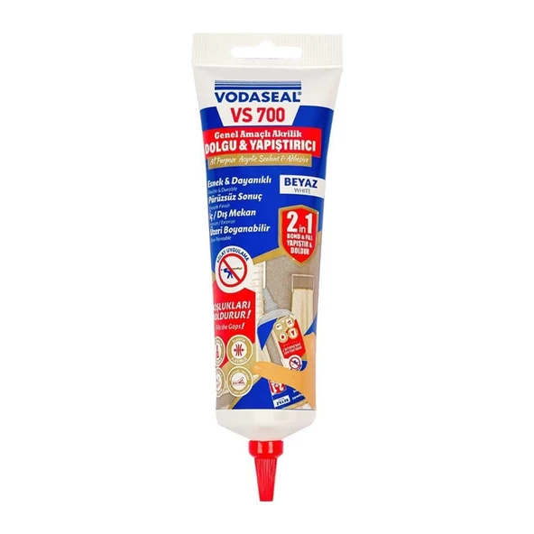 Vodaseal VS700 Akrilik Dolgu ve Yapıştırıcı 400 gr ürün görseli 1