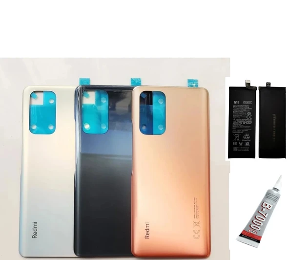REDMİ NOTE 10 Uyumlu ARKA BATARYA KAPAĞI ,BATARYA - Resim 3
