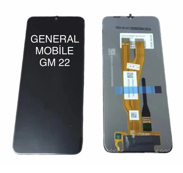 General mobile GM 22 Dokunmatik ekran (Siyah) ürün görseli 1