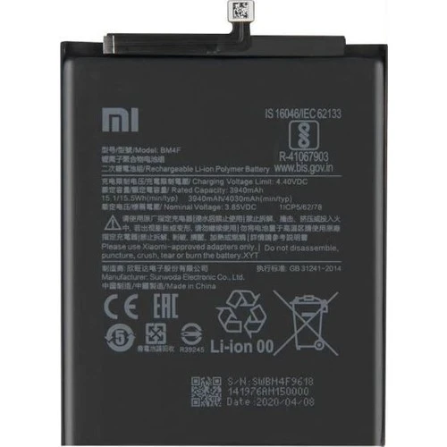 Mi 9 Lite (BM4F) Batarya Pil 4030 mAh - Resim 5