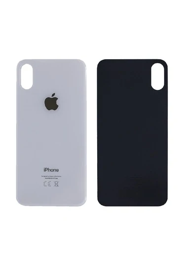 iPhone XS Arka Pil Batarya Kapağı (BEYAZ) - Resim 3