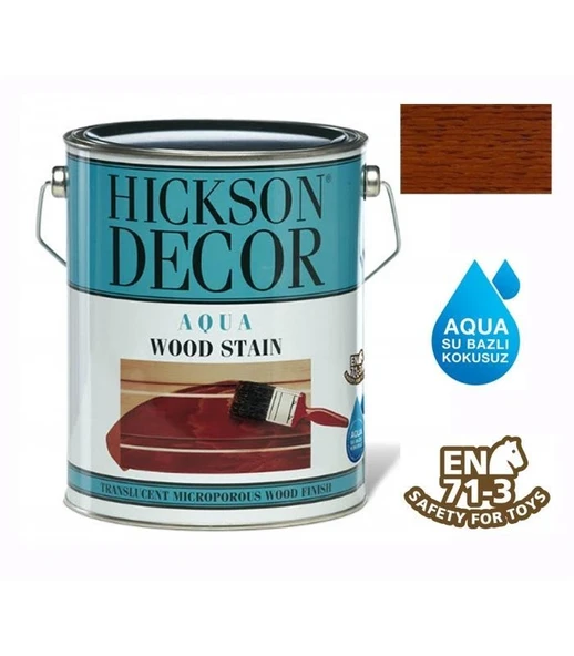 Hickson Decor Aqua Su Bazlı 5 LT Teak - Resim 2