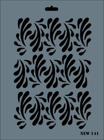 Rich New Seri N-141 Stencil 35x25 cm ürün görseli 1