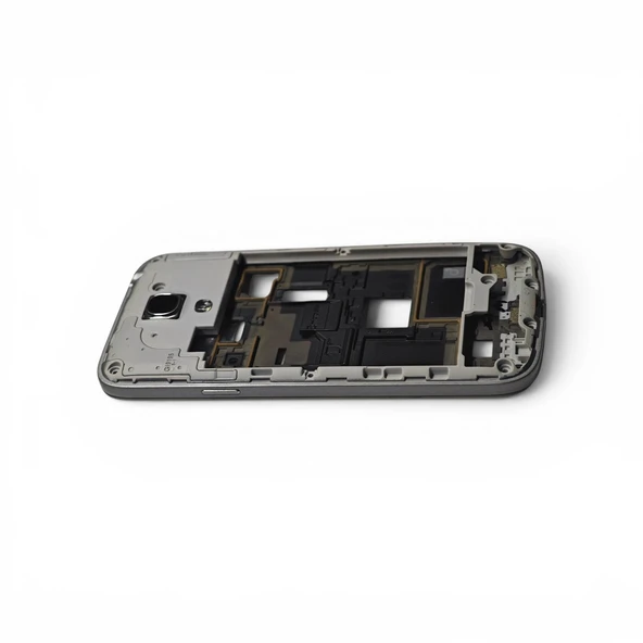 Samsung i9190 Kasa Samsung Galaxy S4 Mini Gri Renk Orta Kasa Çıtalı on off Ses tuş Kamera Lens ürün görseli 1