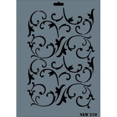 Rich New Seri N-270 Stencil 35x25 cm ürün görseli 1