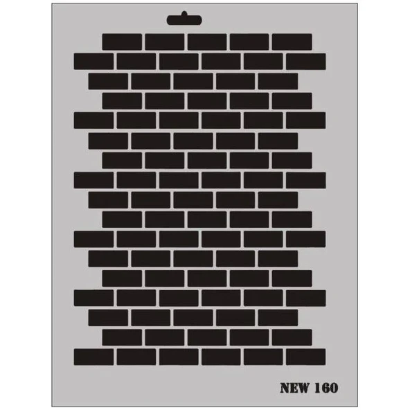 Rich New Seri N-160 Stencil 35x25 cm ürün görseli 1